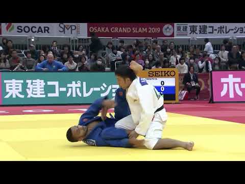 TAKATO Naohisa (JPN) vs MAMMADSOY Davud (AZE) World Judo Osaka Grand Slam 2019 / Round 3 -60 kg