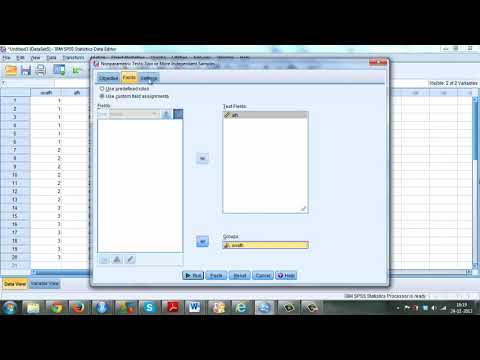SPSS  Kruskal Wallis Test 10 2
