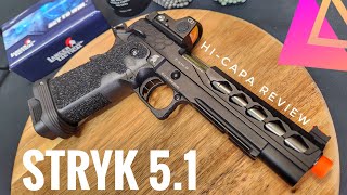 AIRSOFT REVIEW: 5.1 HI-CAPA GBB Pistol - Lancer Tactical