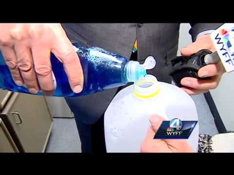 image-What home remedy will melt ice on concrete?