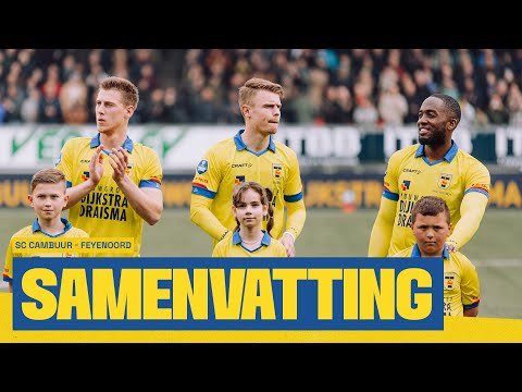 SC Cambuur Leeuwarden 0-3 Feyenoord Rotterdam