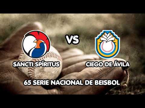 EN VIVO 65 Serie Nacional de Béisbol 4to Juego Sancti Spiritus vs Ciego de Ávila