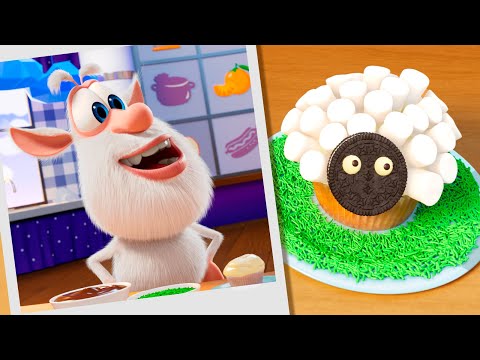 Booba 😜 Yeni 🐑 Hatmi koyun - Gıda Bulmaca 🌰 Derleme çocuk programı 🙃 Bebekler için çizgi filmler