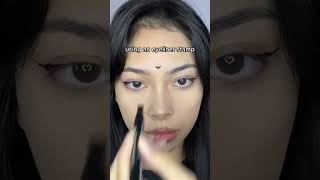 Halloween eyeliner look ideas tutorial | Witch eyeliner
