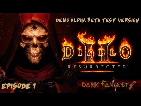 Diablo 2 Resurrected Alpha Gameplay: Barbarian