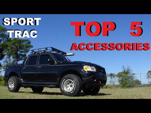 FORD EXPLORER SPORT TRAC TOP 5 ACCESSORIES #FORD #EXPLORER #SPORTTRAC