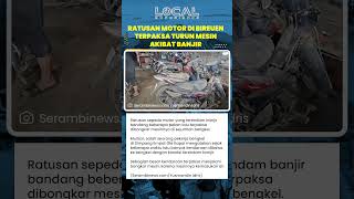 Ratusan Sepeda Motor Korban Banjir Bandang di Kabupaten Bireuen Terpaksa Bongkar Mesin di Bengkel