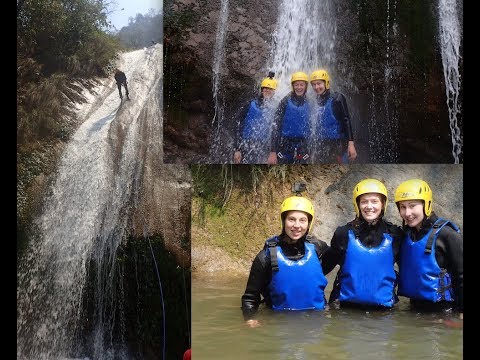 Canyoning in Nepal with 'Paddle Nepal'