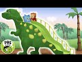Daniel Tiger's Neighborhood | Going Down the Dinosaur Slide! | PBS KDS