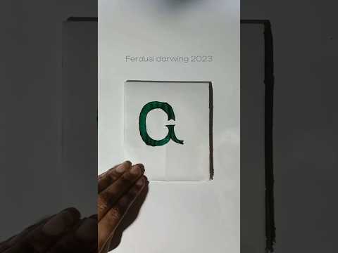 simple .G. drawing #shorts #drawing #trending