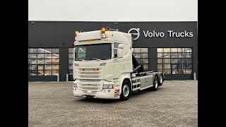 Scania R450 6x2 Containersysteem VDL 21.000kg / Hooklift hook lift truck | Image 4 - Autoline