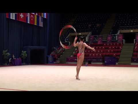 Alisa Aleskovska LAT Latvian Gym  Fed Hoop Irina Deleanu Cup 21 May 2021
