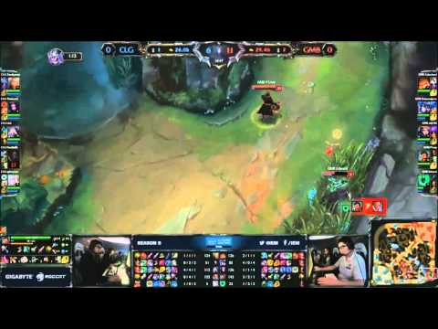 Pinoy blows doublelift up (GMB vs CLG Game 1 ESL Finals)