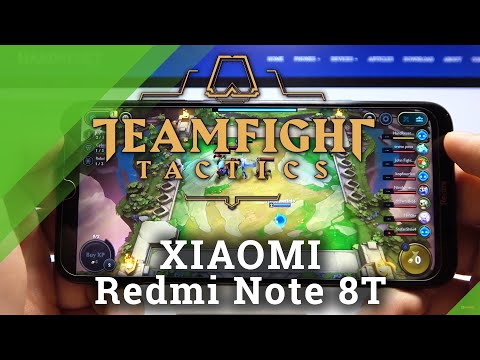 XIAOMI Redmi Note 8T TFT Mobile  GamePlay | Teamfight Tactics Test on XIAOMI Redmi Note 8T