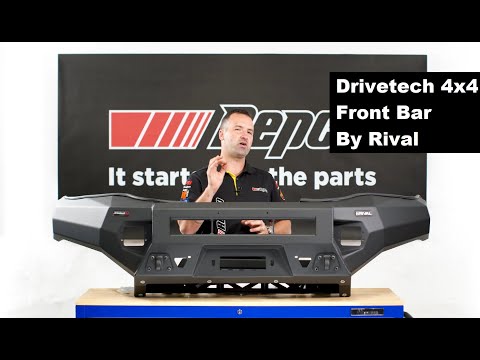 Drivetech 4x4 Front Bull Bar by Rival 4x4