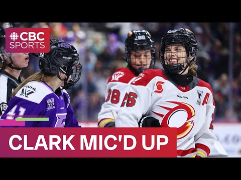 PWHL Mic'd Up: ‘You finished HEATED RIVALRY?!’, Ottawa Charge’s Emily Clark | #CBCSports