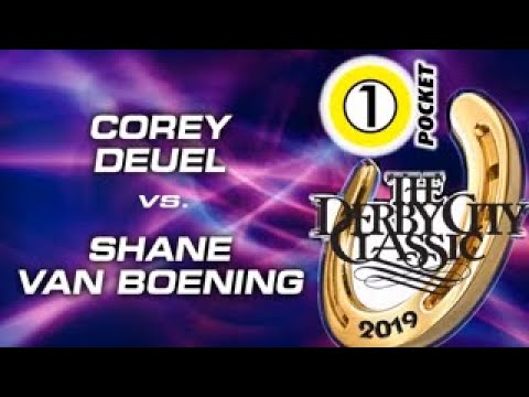 2019 Derby City Classic One-Pocket Division: COREY DEUEL vs SHANE VAN BOENING