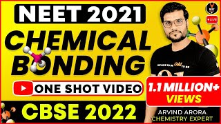 Chemical Bonding Class 11 One Shot | NEET 2023 Preparation  | NEET Chemistry | Arvind Sir