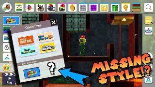 What Happened to the Extra Game Style Spot in Mario Maker 2!?