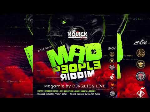 Mad People Riddim Mega Mix (2022 SOCA) - Teamfoxx
