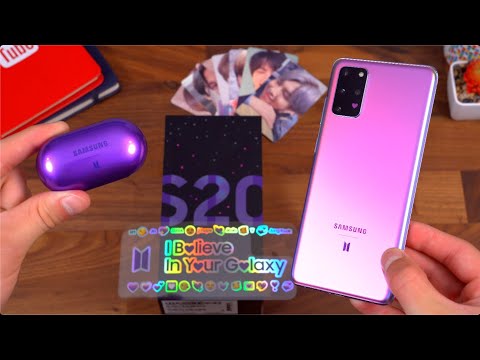 BTS Samsung Galaxy S20 Plus Unboxing!