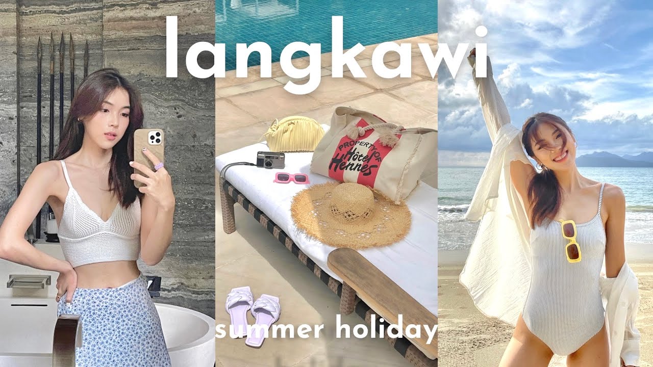Langkawi Travel Vlog Beach Trip ｜Malaysia 👙✨🏝 🇲🇾 一起去海边旅行