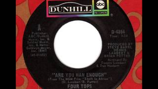 FOUR TOPS  Are you man enough