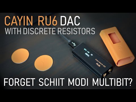 Cayin RU6 is the Most Affordable Discrete R-2R DAC on the market!