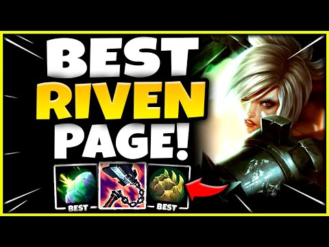 THIS RIVEN PAGE IS YOUR NEW TICKET TO HIGH-ELO! (STRONG LANE) - S12 Riven TOP Gameplay Guide