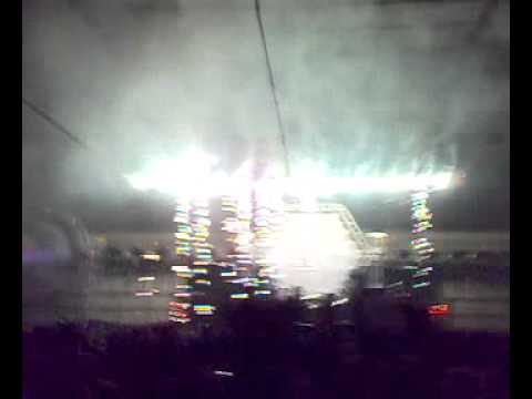 Equipe trem bala no Queimadão