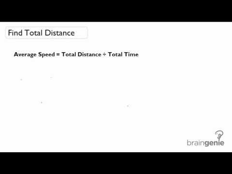 Part of a video titled 2.3 Find Total Distance- formula - YouTube