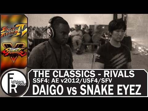 THE CLASSICS - RIVALS | DAIGO vs SNAKE EYEZ(SSF4: AE v2012/USF4/SFV)