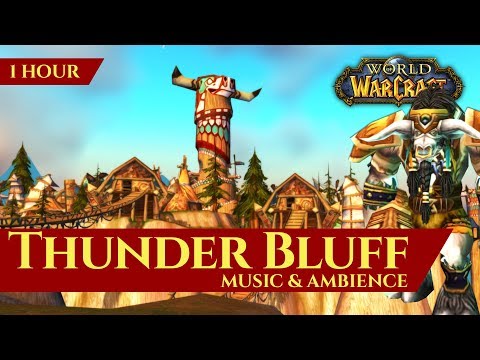 Vanilla Thunder Bluff - Music & Ambience (1 hour, 4K, World of Warcraft Classic)