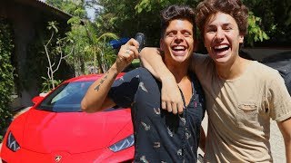 I Bought My Brother His Dream Car! | Juanpa Zurita &amp; Rudy Mancuso