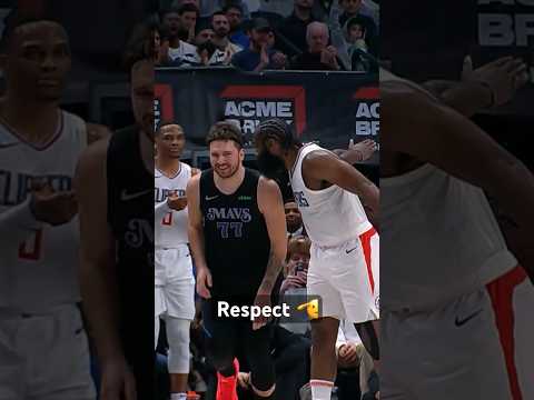 James Harden had to give Luka his props after this shot! | #Shorts