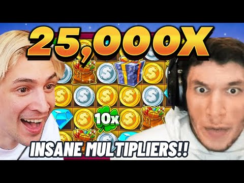 [TOP 13] Insane Streamer Slot Wins! #309 | TrainwrecksTV, xQc & Xposed!