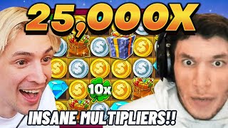 [TOP 13] Insane Streamer Slot Wins! #309 | TrainwrecksTV, xQc & Xposed!