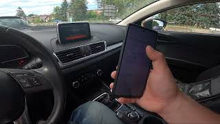 How to Pair Smartphone with System via Bluetooth in MAZDA 3 III ( 2013 – 2018 )