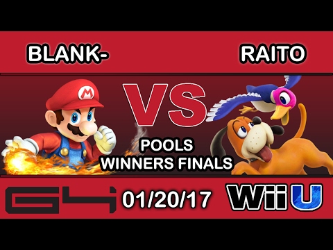 Genesis 4 - Blank- (Mario) Vs. Raito (Duck Hunt) WF: F9 - Smash Wii U