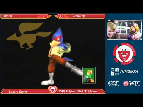 WPI PTS 31 - Tessa (Falco) vs ZettaVolt (Fox) - Melee - Losers Semifinals