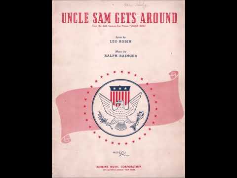 Bob Lee, Harry Cool, Dick Jurgens, Buddy Moreno w/ Dick Jurgens' Orch. – Uncle Sam Gets Around, 1942