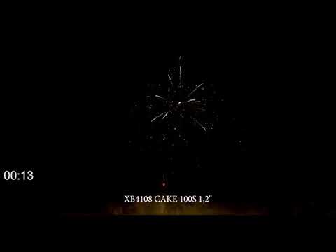Fajerwerki XB4108 BATERIA/ CAKE 100s 1.2" Triplex