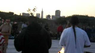 Sunrise Ceremony at Alcatraz