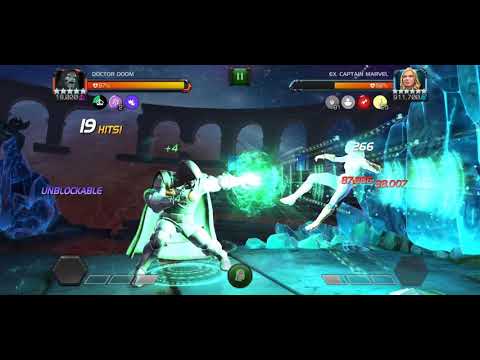 Abyss Captain Marvel Movie One Shot with Dr.Doom- Marvel Contest of Champion