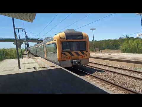 comboio especial (entroncamento - Lisboa santa Apolónia) (tripla de ute's)