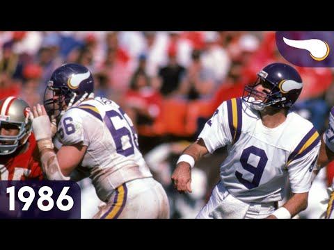 Vikings vs. 49ers (Week 6, 1986) Classic Highlights