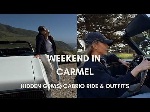 Weekend in Carmel-by-the-Sea: Hidden Gems, Cabrio Ride & Spring Outfits