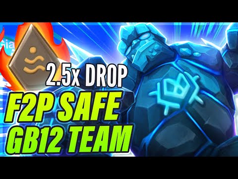 F2P Safe GB12 Team! - CONSISTENT! Success OVER Speed! - Summoners War UPDATE 6.0