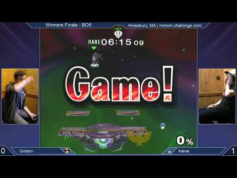 MMOM181 SSBM - Golden (C. Falcon) vs. Kalvar (Marth) - Melee WF