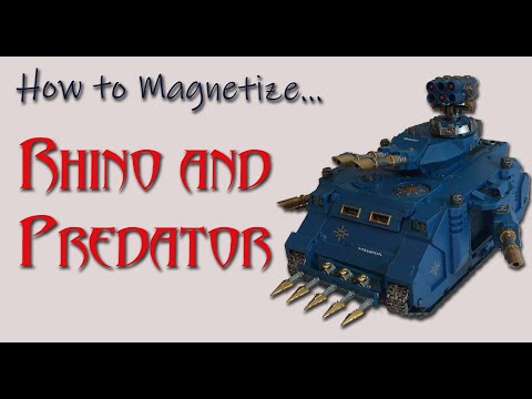 How to Magnetize a Predator, Rhino and Whirlwind